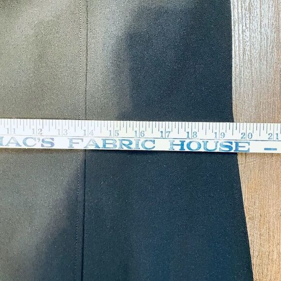 Anne Klein Executive Collection Dress Womens Size M Black Sheath Knee Length - Picture 11 of 14